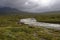 River Sligachan in Spate with Cuillin Hills