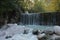 River and Springs in Pozar Thermal Baths Aridaia Greece