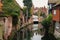 The river Stour running through the historic city of Canterbury