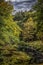 River strid near Bolton Abbey in yorkshire, England