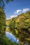 River strid near Bolton Abbey in yorkshire, England