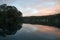 River Sunset at Van Cortlandt Park in the Bronx