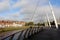 River Taff and bridge in Cardiff, Wales, UK