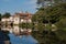 River Tamega in Chaves, Tras-os-Montes. Portugal.