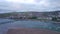 River Teign, Shaldon and Teignmouth from a drone, Devon, England