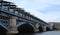 River Thames, Blackfriars railway bridge, London