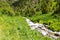 River in the Tian Shan mountains in the spring