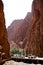 The river of The Todra gorges in Morocco