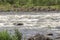 River with Trees and Rocks