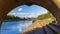 River Trent bridges and reflections in Nottingham