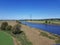 The river Trent, England on a sunny day