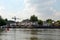 River tugs at the Western river port in Moscow.