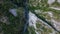 River in Turda Gorges in Romania, Aerial View