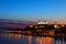 River View Of Bratislava City At Twilight