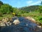 River view of Glendalough Monastery