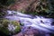 A river view near McDowell Falls, Oregon