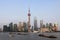 River View of the Skyline of Shanghai, China
