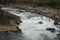 River water cascading rapids