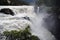 River water falling at Athabasca Falls