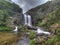 This river waterfall is a natural wonder and is hidden in nature