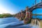 River weaver sluice gates Northwich