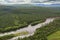 River Zhupanova. Kronotsky Nature Reserve on Kamchatka Peninsula.