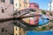 Rivers and bridges city of Chioggia, Italy, august 2016