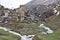 Rivers converging Ushguli, svaneti, Georgia