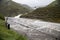 Rivers in flood in Lesotho.