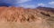 The rivers and highway in the Danxia landform