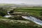 Rivers and rock formation is everywhere in the Icelandic highland.