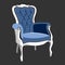 Riverside Baroque Royal armchair