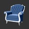 Riverside Baroque Royal armchair