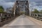 Riveted parker through truss bridge in Aztec New Mexico