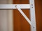 Rivets on rungs and rails of aluminum ladder