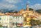 Riviera town Menton view