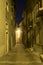 Rivisondoli Abruzzi by night