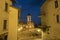 Rivisondoli Abruzzi by night