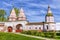 Rizopolozhensky monastery in Suzdal. Russia