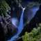 Rjukanfossen from above