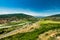 Road from above in the rural Georgia