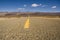 Road across Death Valley