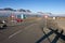 Road from the airport at Longyearbyen (Svalbard)