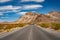 Road along Valley of Fire Highway, Nevada, USA