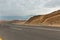 Road in the Arava desert