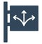 Road arrows Isolated Vector Icon which can easily modify or edit