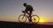 Road bike cyclist sports athlete biking cycling outdoors silhouette near ocean