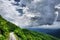 Road in Blue Ridge Mountains