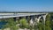 Road bridge over the Krka River in Croatia