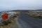 Road through the Burren National Park